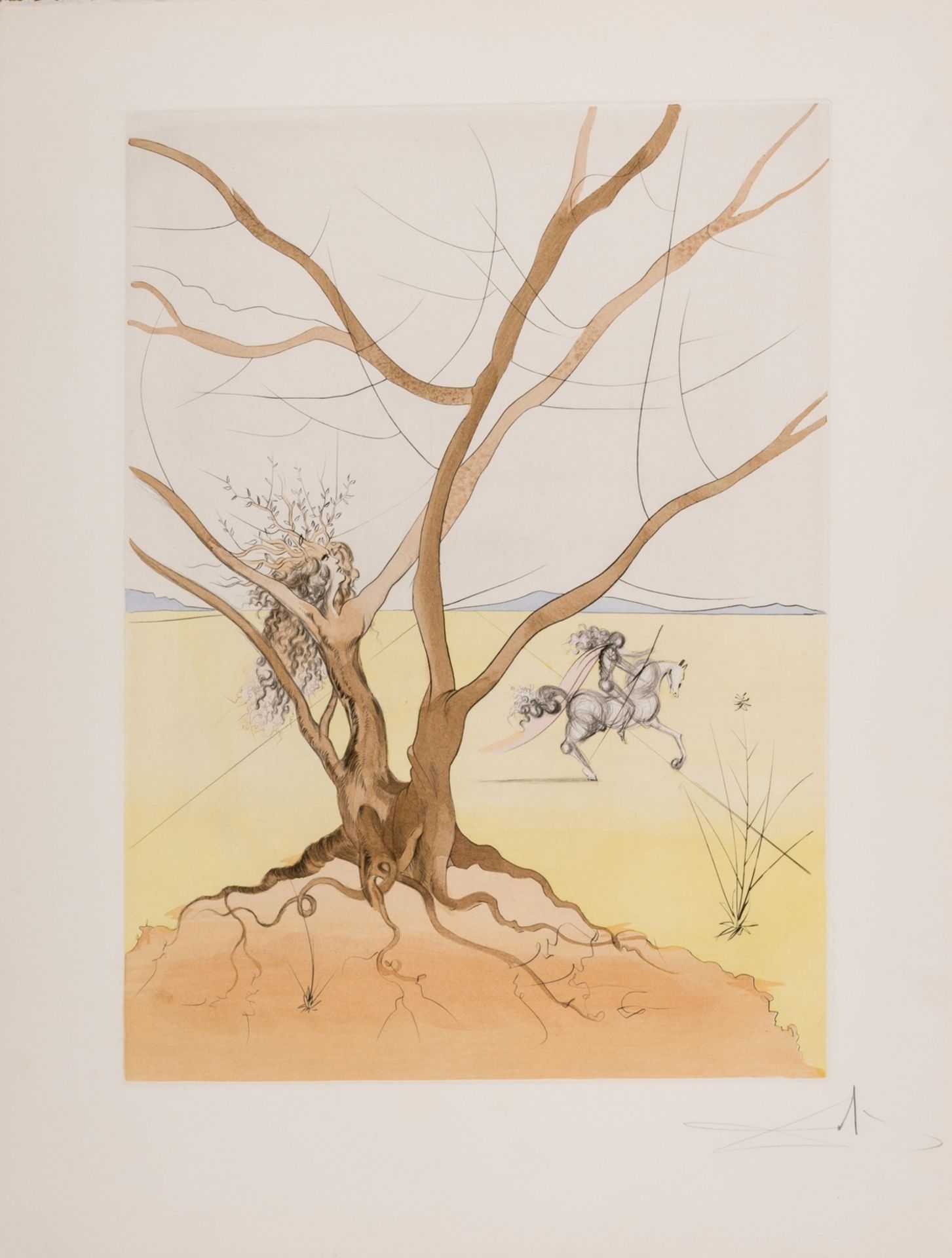 δ Salvador Dalí (1904-1989) From Twelve Tribes of Israel (Field 72-6; Michler & Lopsinger 618-629) - Image 10 of 12