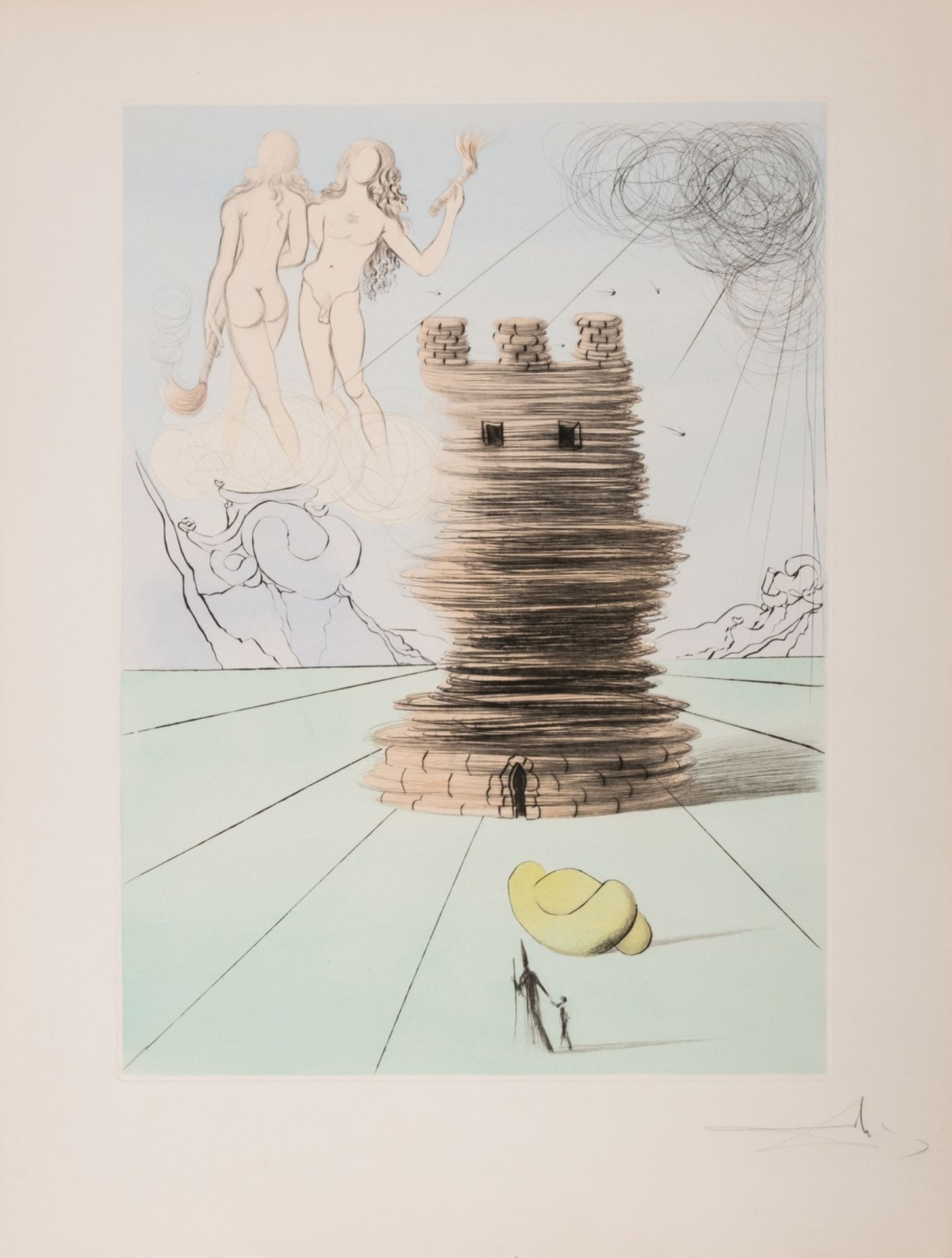 δ Salvador Dalí (1904-1989) From Twelve Tribes of Israel (Field 72-6; Michler & Lopsinger 618-629) - Image 11 of 12