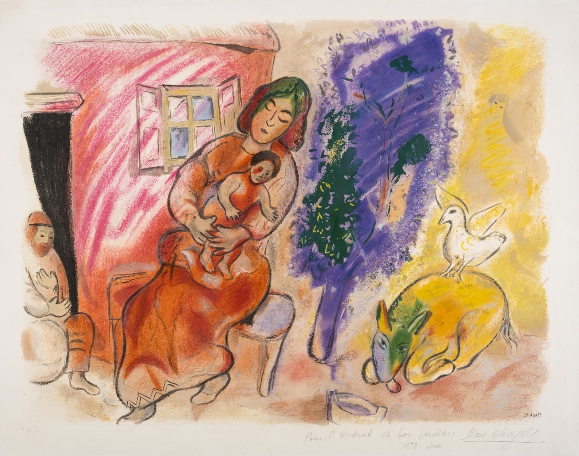 Marc Chagall (1887-1985) after. Maternité