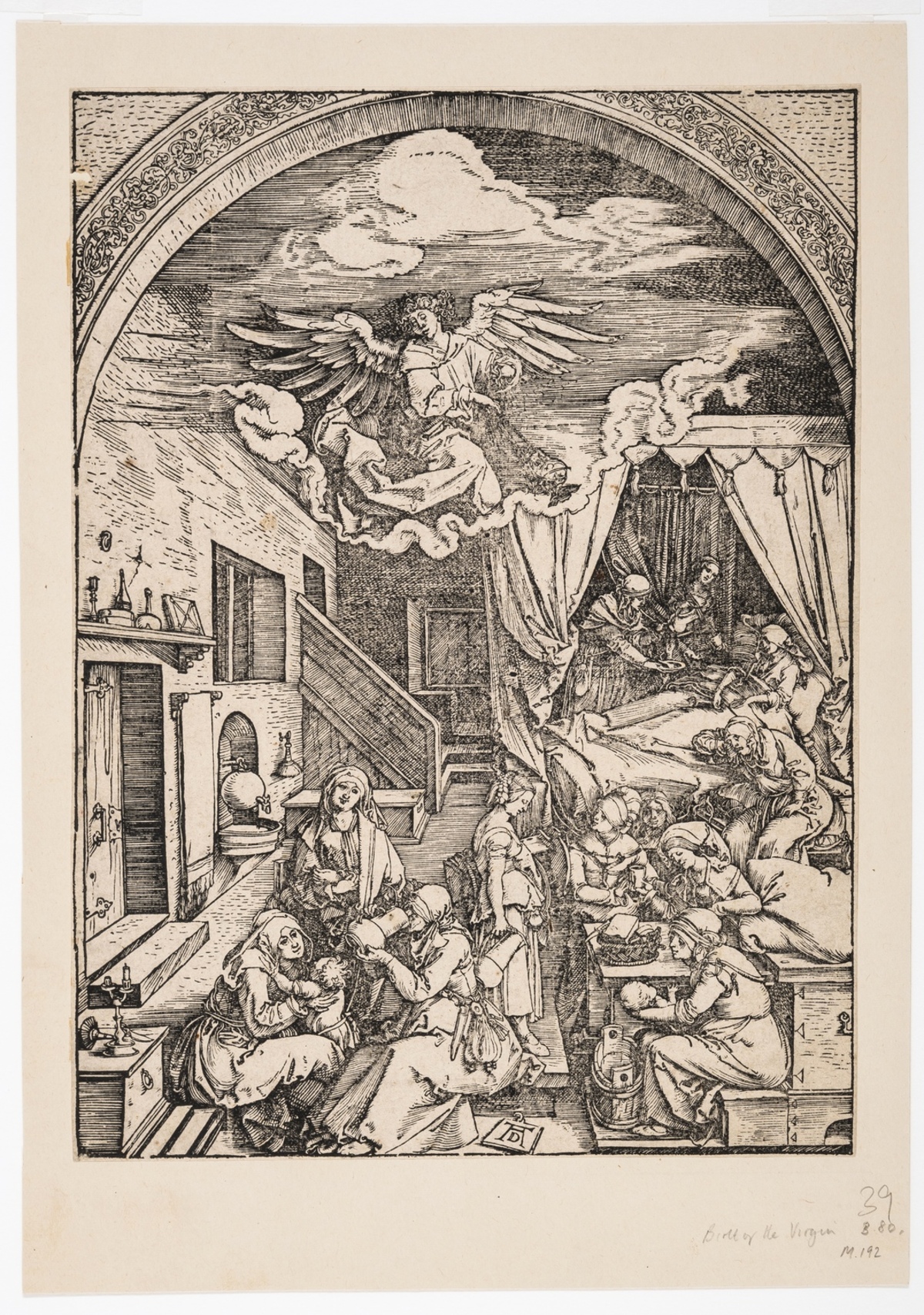 Albrecht Dürer (1471-1528) The Birth of the Virgin, from: The Life of the Virgin