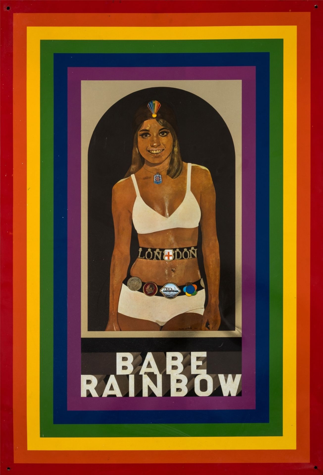 δ Sir Peter Blake (b.1932) Babe Rainbow