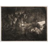 Rembrandt van Rijn (1606-1669) Adoration of the Shepherds: Night Piece