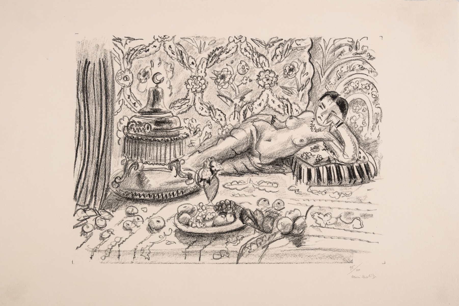 δ Henri Matisse (1869-1954) Odalisque, brasero et coupe de fruits (Duthuit 504)