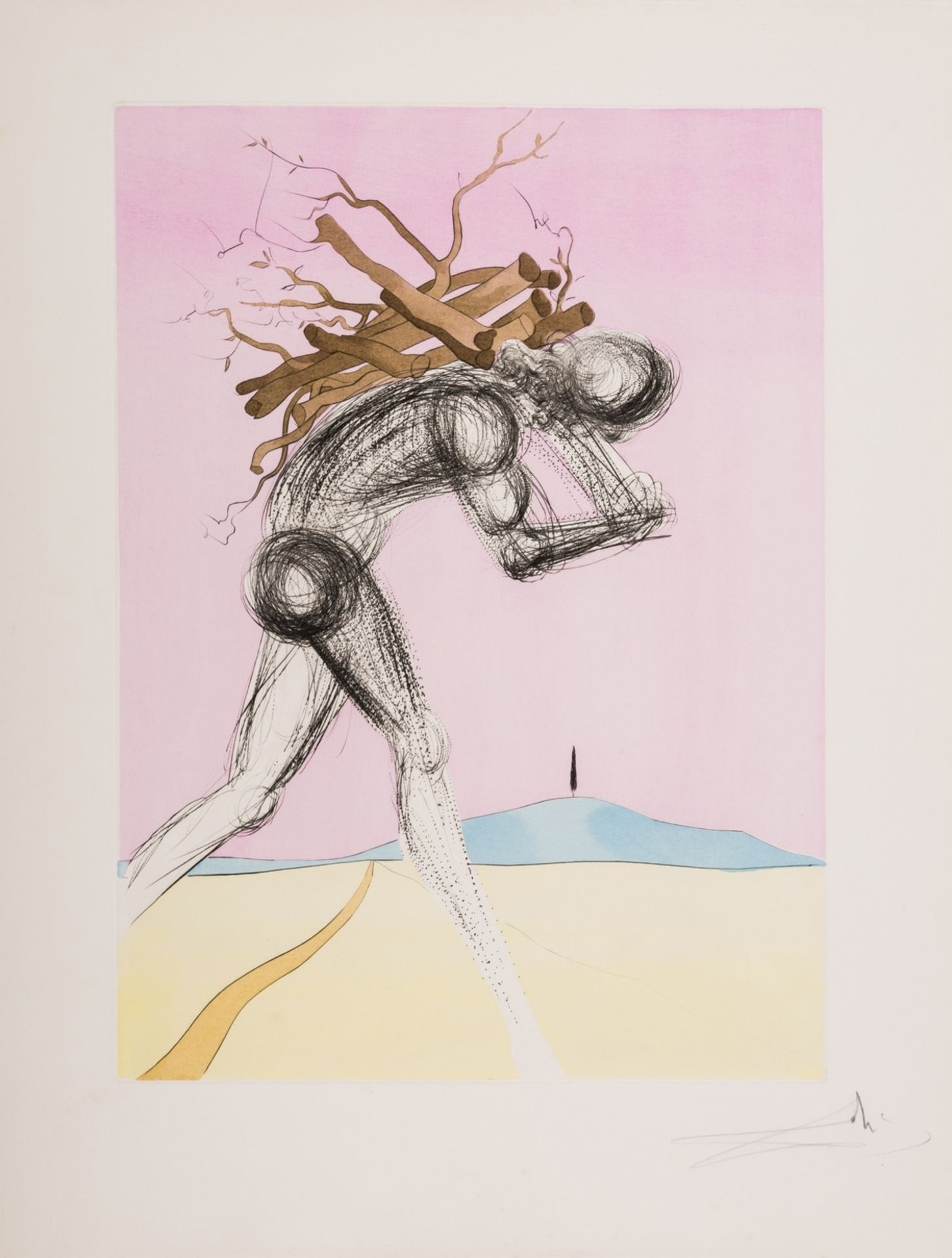 δ Salvador Dalí (1904-1989) From Twelve Tribes of Israel (Field 72-6; Michler & Lopsinger 618-629) - Image 2 of 12