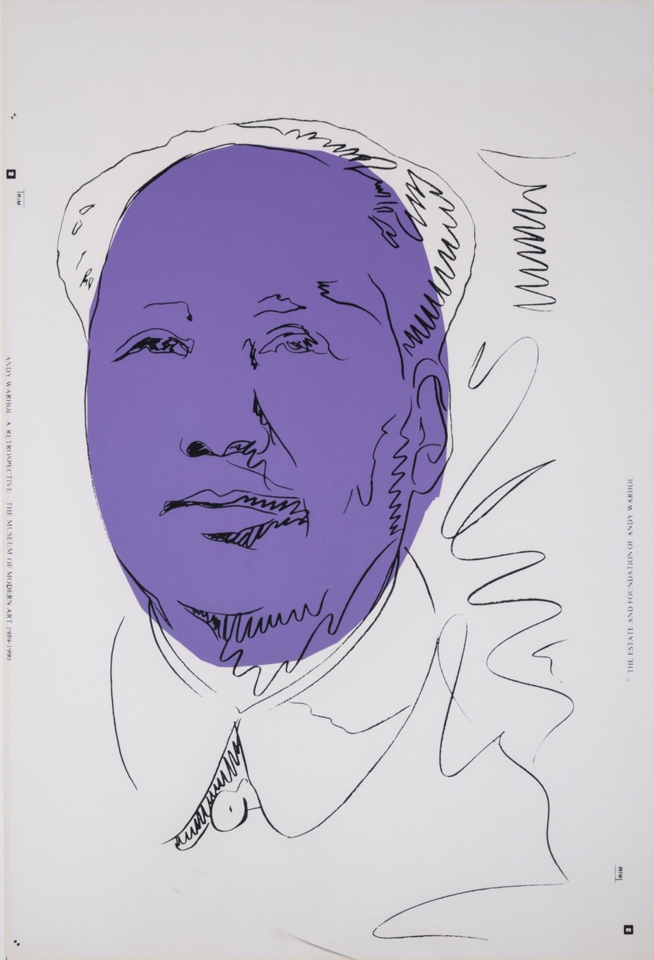 Andy Warhol (1928-1987) Mao (Feldman and Schellmann II.125A)