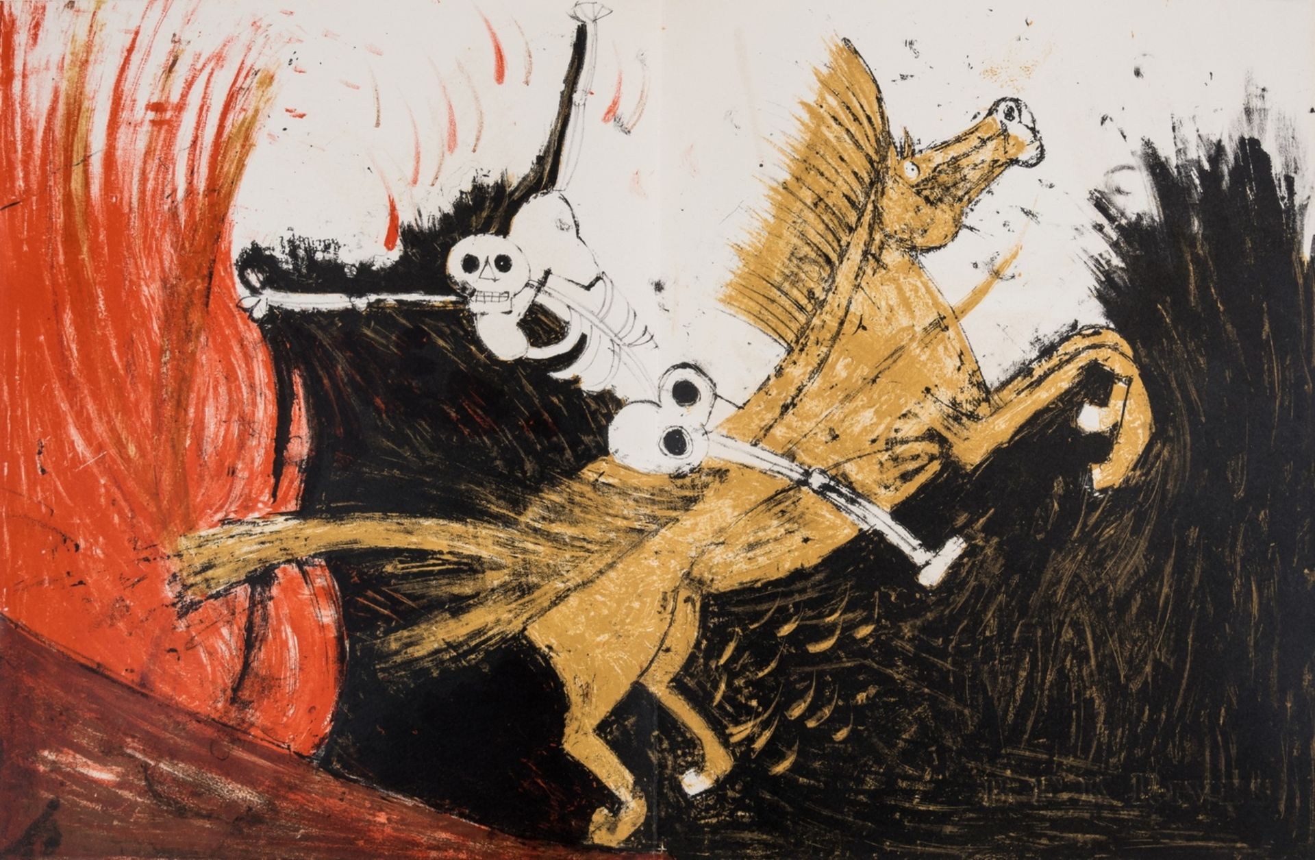 Rufino Tamayo (1899-1991) Apocalypse de Saint Jean