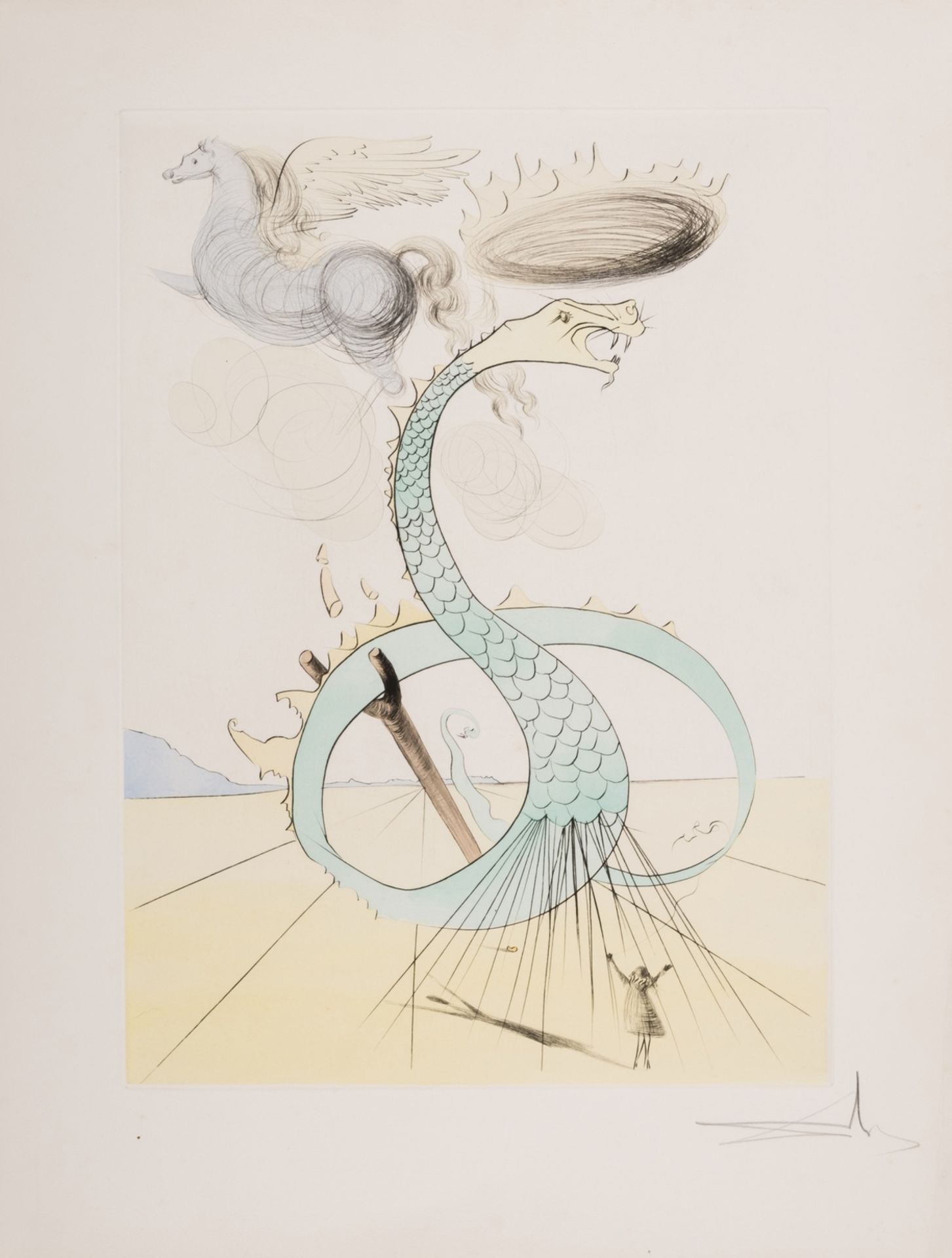 δ Salvador Dalí (1904-1989) From Twelve Tribes of Israel (Field 72-6; Michler & Lopsinger 618-629) - Image 8 of 12