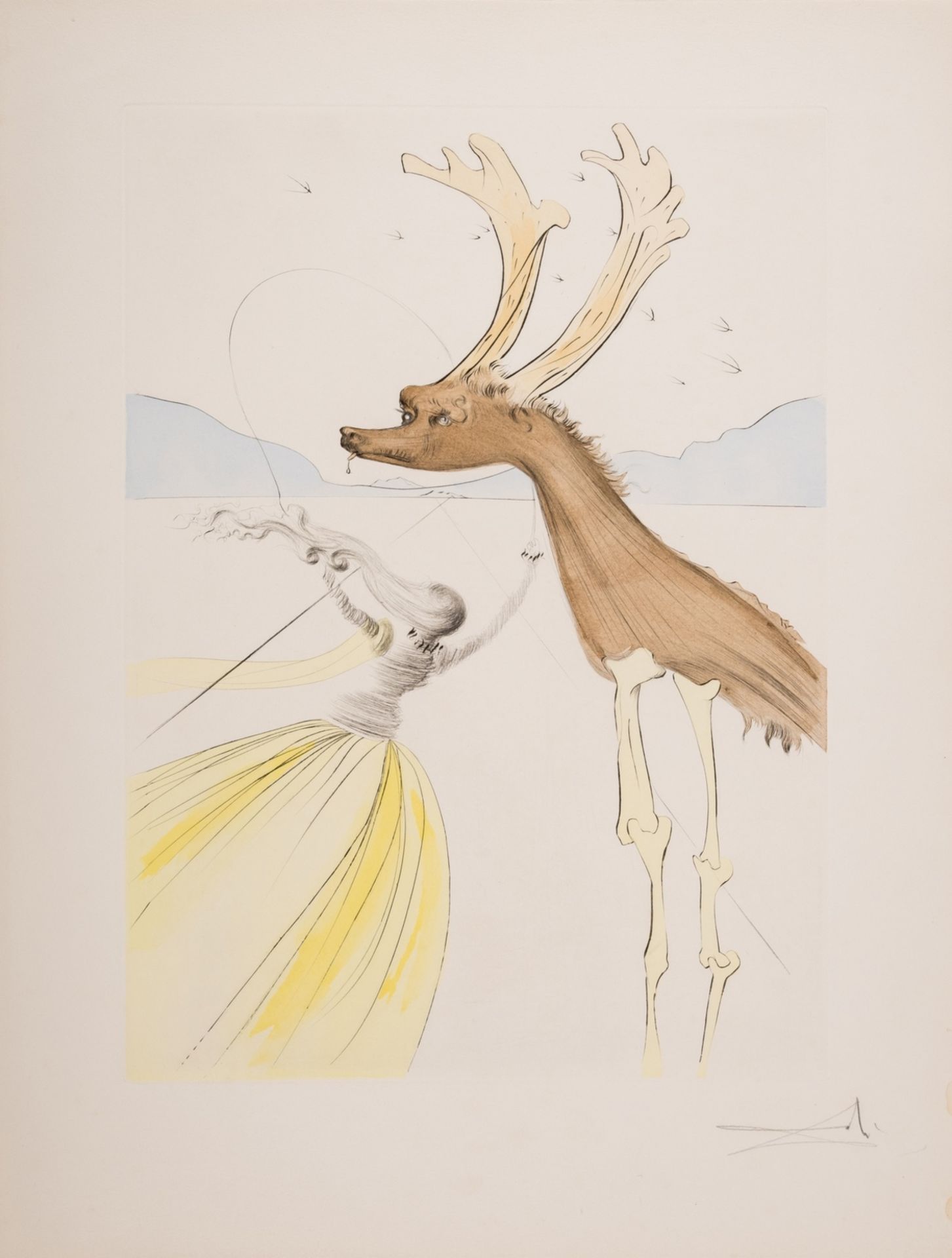 δ Salvador Dalí (1904-1989) From Twelve Tribes of Israel (Field 72-6; Michler & Lopsinger 618-629) - Image 9 of 12