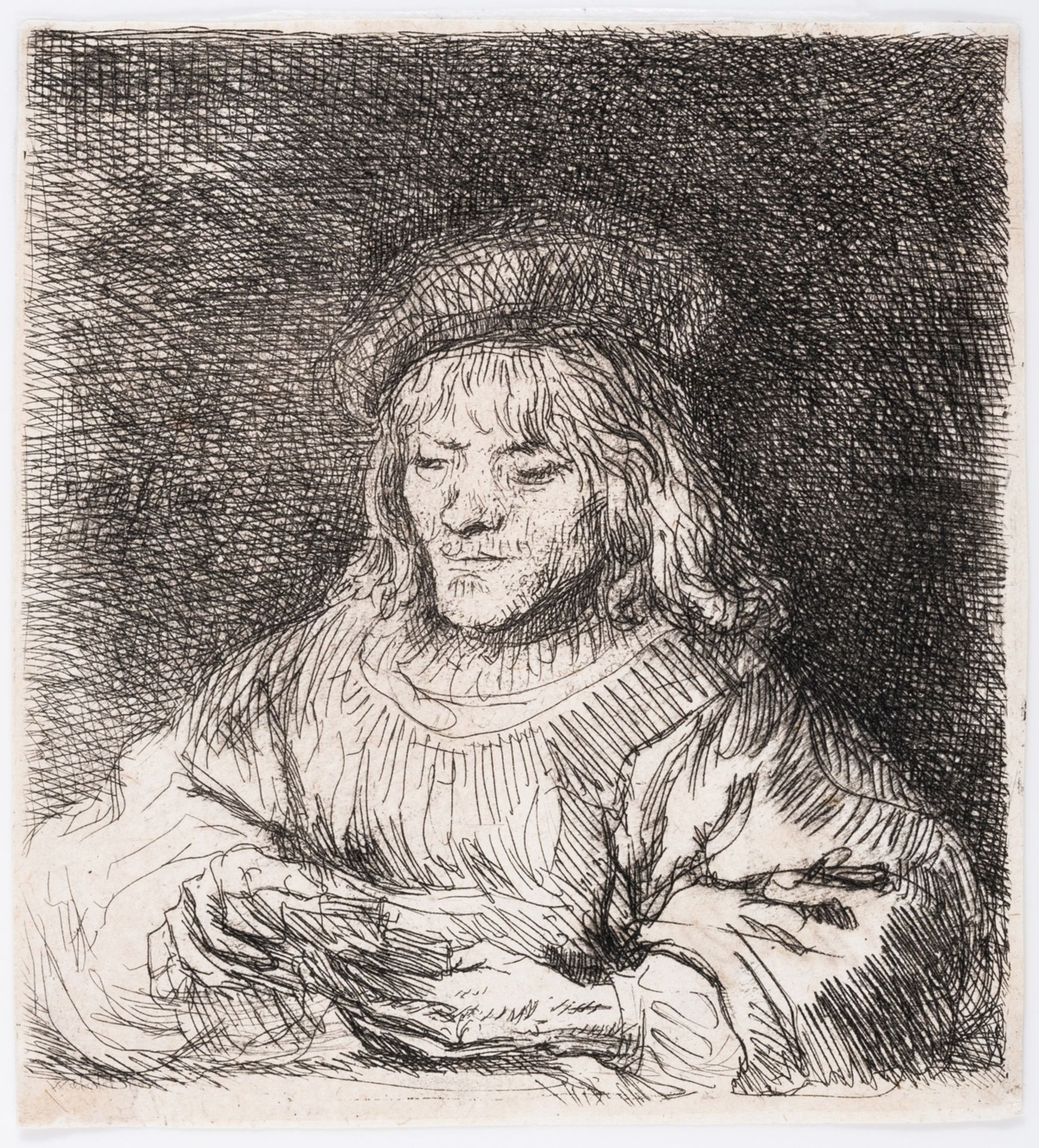 Rembrandt van Rijn (1606-1669) The Card Player