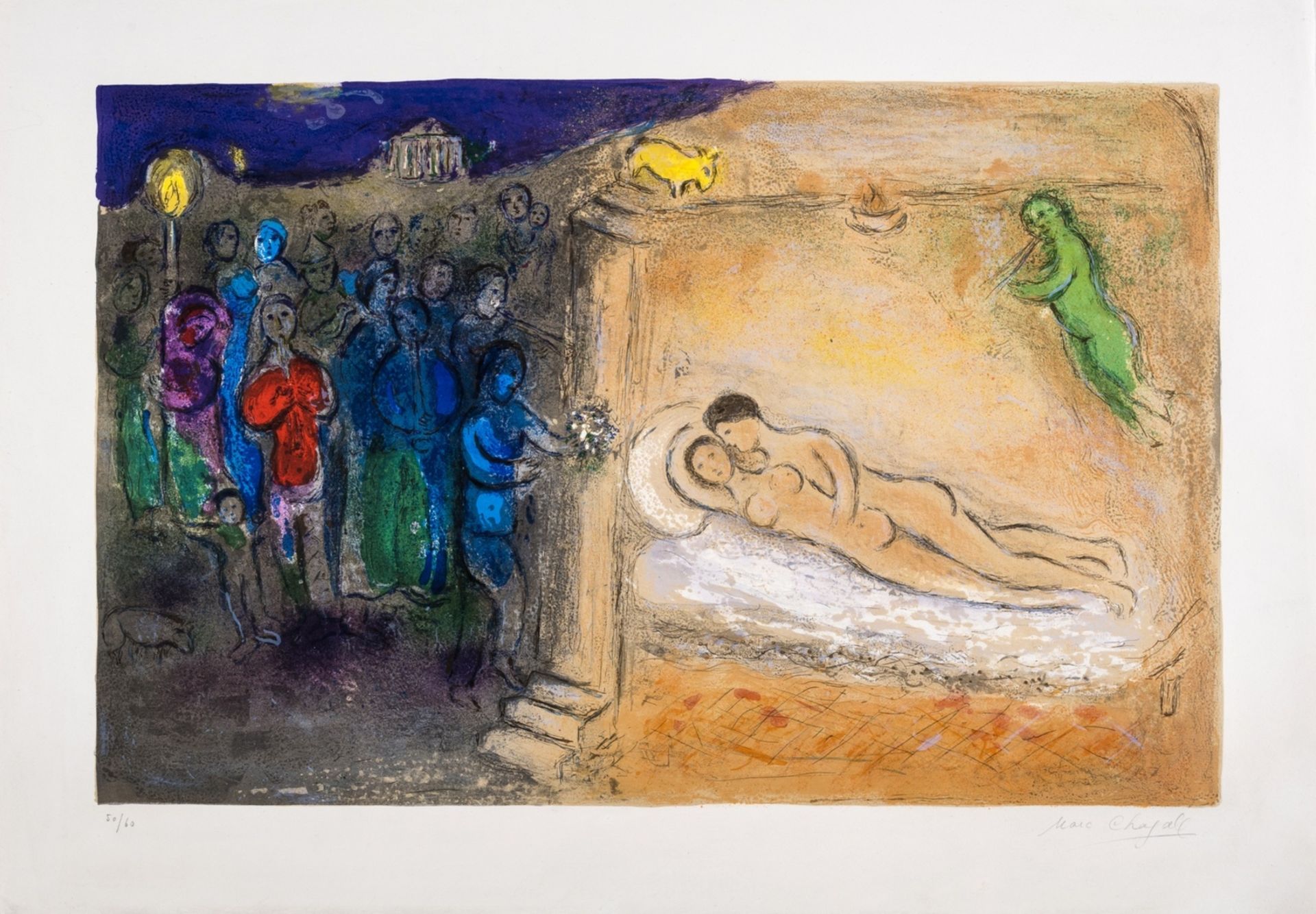 δ Marc Chagall (1887-1985) Hyménée, from Daphnis et Chloé (Cramer 46; Mourlot 349)