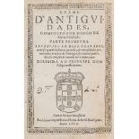 Controversial ancient history.- Andrada (Diogo de Paiva de) Exame d'antiguidades, first edition, …