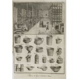 Ceramics production.- Xavier (Antonio Velloso, translator) Arte da louça vidrada, rare, Lisbon, …