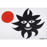 Alexander Calder (1878-1976) after. Red Sun