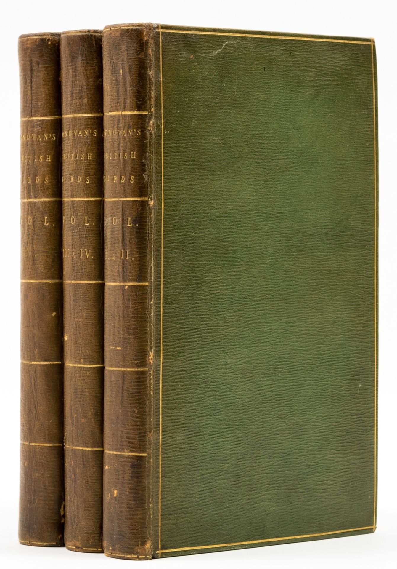 Britain.- Donovan (Edward) The Natural History of British Birds, 5 vol. in 3, for the author, and …