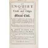 Clarke (John) An Enquiry into the Cause and Origin of Moral Evil... , Being the Substance of Eight …