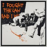 δ Banksy (b.1974) I Fought The Law