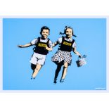 δ Banksy (b.1974) Jack and Jill (Police Kids) (Signed)