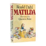 Dahl (Roald) Matilda, first edition, signed postcard from the illustrator, 1988.