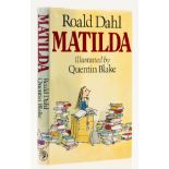 Dahl (Roald) Matilda, first edition, cut signatures of the author and illustrator, 1988.