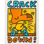 Keith Haring (1958-1990) after. Crack Down! (Prestel 47)