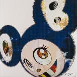 Takashi Murakami (b.1962) And Then X 3000 (Blue)