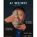 Ai Weiwei (b.1957) The Liberty of Doubt Exhibition Poster