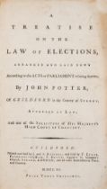 Bribery & Corruption.- Potter (John) A Treatise on the law of Elections..., only edition, …