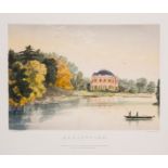 Alfred (Henry J.) Views on the Thames. Marlow Weir, Near Marlow Bridge, Bisham Abbey,Temple Lock, …