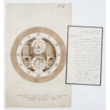 Astronomy.- Lee (John) Autograph Letter signed to JW Sears, 1855, "I acknowledge the receipt of …