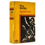 Kafka (Franz) Prosessen. [The Trial], first Norwegian edition, Oslo, 1933.