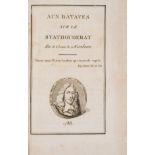 Mirabeau (Honoré-Gabriel Riqueti, Comte ) Aux Bataves sur le Stathouderat, first edition, 2 parts …