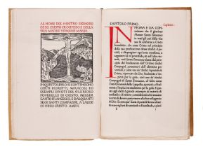 Ashendene Press.- Francis (Saint) I Fioretti del Glorioso Poverello di Christo, one of 240 copies, …