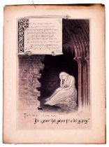 Jessop (Ernest Maurice) Fifteen original drawings for Thomas Ingoldsby's "Netley Abbey", c.1889; …