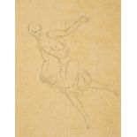 Dulac (Edmund) Three preliminary drawings of women, for various publications, pencil and black …