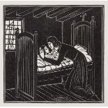Gill (Eric).- Clay (Enid) Sonnets and Verses, one of 450 copies, wood-engravings by Eric Gill, …