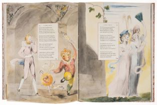 Trianon Press.- Blake (William) William Blake's Water-Colour Designs for the Poems of Thomas Gray, …