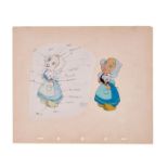 Disney.- Two Pinocchio production cels, [1940]; and 2 others similar [20th century] (4)