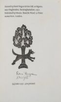 Gill (Eric) An Essay on Typography, one of 500 copies signed by Gill & Hague, 1931 & others, Gill …