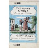 δ Ardizzone (Edward) Original cover artwork for "The Penny Fiddle. Poems for Children" by Robert …