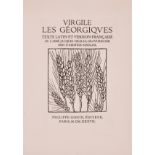 Maillol (Aristide).- Virgil. Les Géorgiques, 2 vol., one of 750 copies, Paris, Philippe Gonin, …