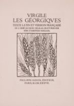 Maillol (Aristide).- Virgil. Les Géorgiques, 2 vol., one of 750 copies, Paris, Philippe Gonin, …