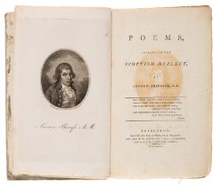 Scottish Poetry.- Shirrefs (Andrew) Poems, Chiefly in the Scottish Dialect, first edition, …