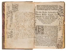 [Howes (Edmund)] The Abridgement of the English Chronicle, first collected by M. John Stow..., …