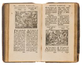 Fables.- Aesop. Fabulae elegantissimis eiconibus veras animalium species ad vivum adumbrantes, …