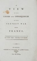 France.- Erskine (Thomas, Baron) A view of the causes and consequences of the present war with …