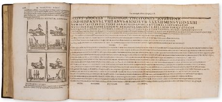 Architecture.- Vitruvius Pollio (Marcus) De architectura libri decem, second de Tournes edition, …