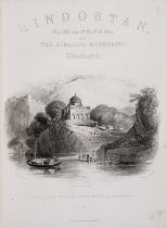 India.- Roberts (Emma) Hindostan: Its Landscapes, Palaces, Temples, Tombs ..., 2 vol. bound as 1, …