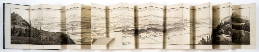 Europe.- Keller (Heinrich) Aussicht vom Weissenstein auf dem Jura, Cant. Solothurn, 1818; and 3 …