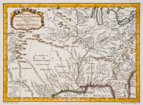 America.- Bellin (Jacques Nicolas) Carte de la Floride, de la Louisiane, et Pays Voisins. Pour …