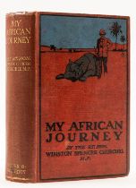 Africa.- Churchill (Sir Winston Spencer) My African Journey, first edition in book form, 1908.